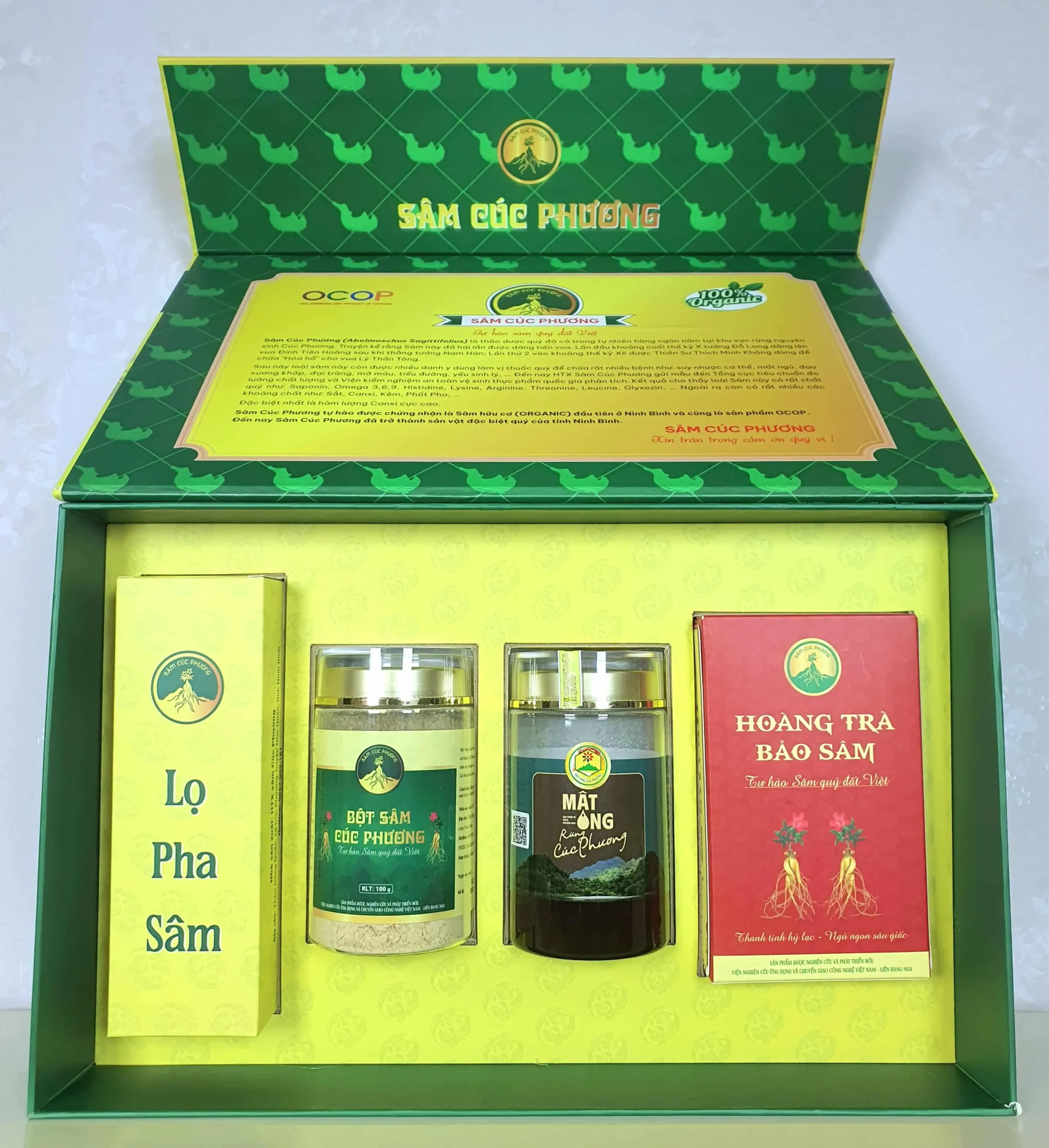 HỘP COMBO SÂM CÚC PHƯƠNG (MẪU 1)